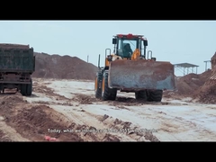 Changlin ZL40H Roda Front End Loader Bucket 2.4 Cbm Dengan Mesin Cummins