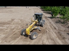 Peralatan berat Motor Grader 180HP 132KW Flexible Blade Dengan Cummins Diesel Engine