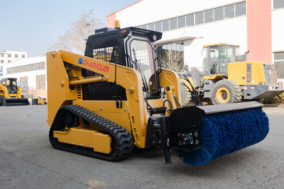 Peralatan Pengisian Steer Skid TS100 74KW Mini Loader Attachments
