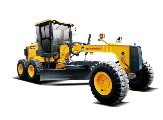 Jalan Motor Grader 150Hp Sistem rem hidrolik Dengan Komatsu Teknik serupa dengan XCMG