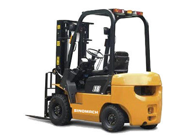 4 Wheel Forklift Truck Warehouse CPCD10N Kompak Forklift Listrik
