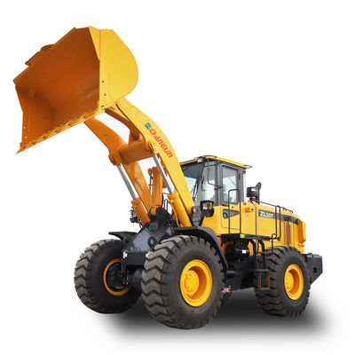 ZL50T 162KW 5T 3.1M3 Beroda Front End Loader Dengan Mesin Diesel Weichai