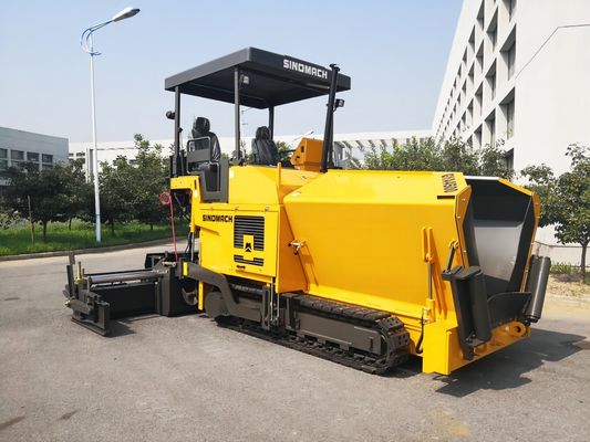 Lebar 4.5m Crawler Asphalt Paver Machine GYA4500 Dengan Sistem Drive Tinggi