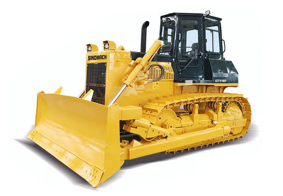 GTY220 Crawler Bulldozer Peralatan Konstruksi 23,5 Ton Untuk Dorong / Penggalian