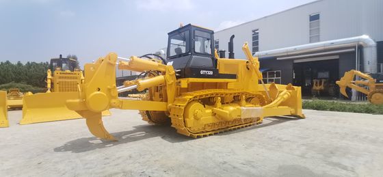 GTY320 Mini Crawler Bulldozer 257KW 37,2 Ton 10m3 Kapasitas Dozing Hydraulic Small Crawler Dozer