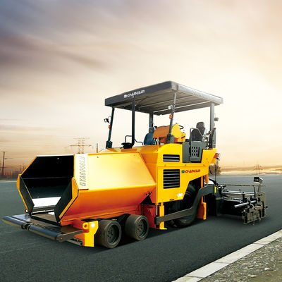 Peralatan Paver Aspal Hidrolik GYA6000LB 17 Ton Lebar Paving 2,5-6m 93KW