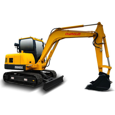 Micro mini excavator ZG065S Desain ergonomis Dengan ruang berkendara yang luas